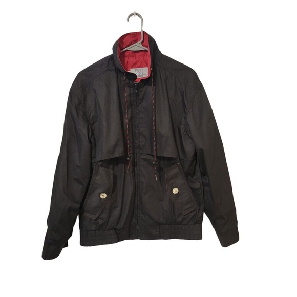 Vintage King Louie Pro Fit Full Zip Jacket Black Never B Farm Size Small USA - Picture 2 of 9